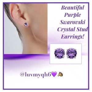 Swarovski Crystal Stud Earrings